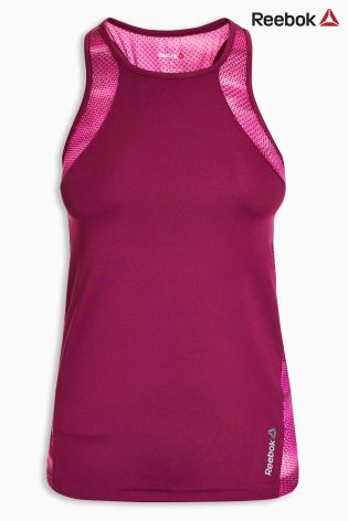 Reebok Berry Back Mesh Tank